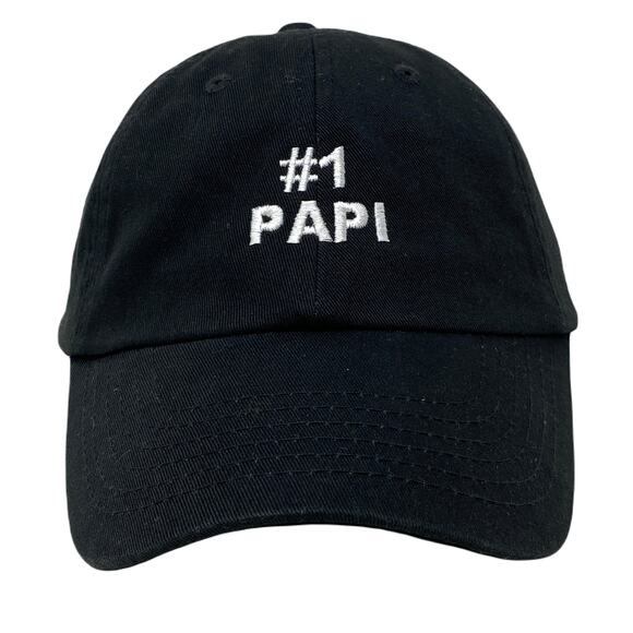 Number One Papi Dad Hat - Picture 3 of 7